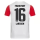 Eintracht Frankfurt Larsson 16 Hjemmebanetrøje 2024-25 Fodboldsæt