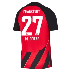 Eintracht Frankfurt M.Götze 27 Hjemmebanetrøje 2023-24 Fodboldsæt