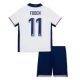 England EM 2024 Børn Foden 11 Hjemmebanetrøje Fodboldsæt