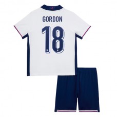 England EM 2024 Børn Gordon 18 Hjemmebanetrøje Fodboldsæt