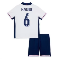 England EM 2024 Børn Maguire 6 Hjemmebanetrøje Fodboldsæt