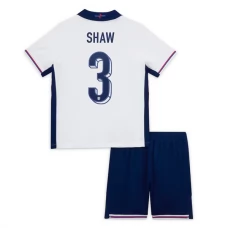 England EM 2024 Børn Shaw 3 Hjemmebanetrøje Fodboldsæt