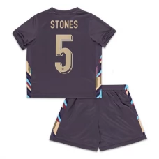 England EM 2024 Børn Stones 5 Udebanetrøje Fodboldsæt