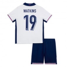 England EM 2024 Børn Watkins 19 Hjemmebanetrøje Fodboldsæt