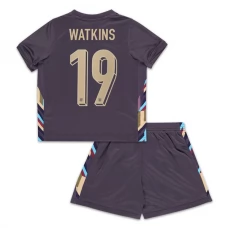 England EM 2024 Børn Watkins 19 Udebanetrøje Fodboldsæt