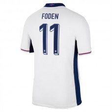 England EM 2024 Foden 11 Hjemmebanetrøje Fodboldsæt