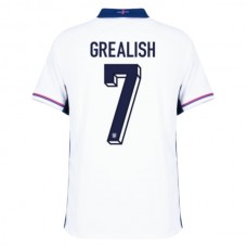 England EM 2024 Grealish 7 Hjemmebanetrøje Fodboldsæt