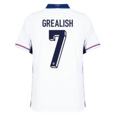 England EM 2024 Grealish 7 Hjemmebanetrøje Fodboldsæt