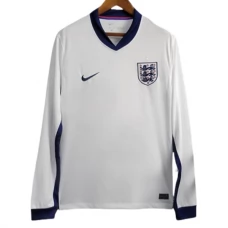 England EM 2024 Hjemmebanetrøje Fodboldsæt Langærmet