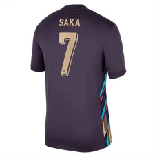 England EM 2024 Saka 7 Udebanetrøje Fodboldsæt
