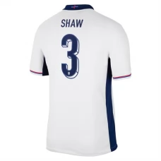 England EM 2024 Shaw 3 Hjemmebanetrøje Fodboldsæt