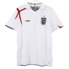 England Hjemmebanetrøje Retro 2006 Fodboldsæt