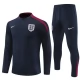 England Træningssæt 2024-25 - 1-4 Zip Flådeblå