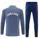 England Træningssæt Børn 2026-27 - 1-4 Zip Grå