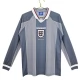 England Udebanetrøje Retro 1996 Langærmet Fodboldsæt