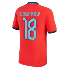 England VM 2022 Alexander-Arnold 18 Udebanetrøje Fodboldsæt