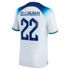 England VM 2022 Bellingham 22 Hjemmebanetrøje Fodboldsæt