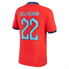 England VM 2022 Bellingham 22 Udebanetrøje Fodboldsæt