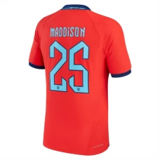 England VM 2022 Maddison 25 Udebanetrøje Fodboldsæt