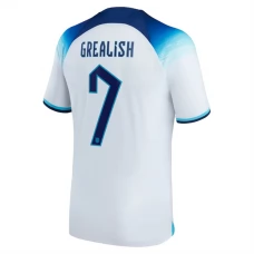 England VM Trøje 2022 Jack Grealish 7 Hjemmebanetrøje