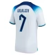 England VM Trøje 2022 Jack Grealish 7 Hjemmebanetrøje
