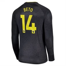 Everton Beto 14 Udebanetrøje 2024-25 Langærmet Fodboldsæt