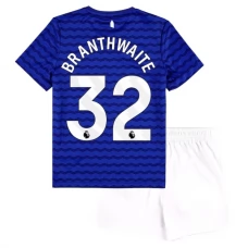 Everton Børn Branthwaite 32 Hjemmebanetrøje 2025-26 Fodboldsæt