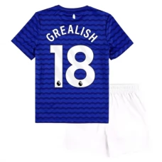 Everton Børn Grealish 18 Hjemmebanetrøje 2025-26 Fodboldsæt