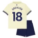 Everton Børn Grealish 18 Udebanetrøje 2025-26 Fodboldsæt