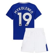 Everton Børn Mykolenko 19 Hjemmebanetrøje 2024-25 Fodboldsæt
