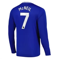 Everton McNeil 7 Hjemmebanetrøje 2024-25 Langærmet Fodboldsæt