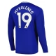 Everton Mykolenko 19 Hjemmebanetrøje 2024-25 Langærmet Fodboldsæt
