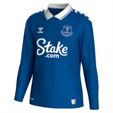 Everton Trøje 2023-24 Langærmet Hjemmebanetrøje