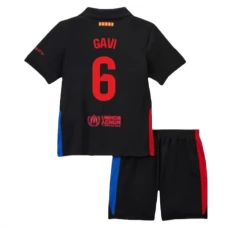 FC Barcelona Børn Gavi 6 Udebanetrøje 2024-25 Fodboldsæt