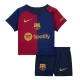 FC Barcelona Børn Hjemmebanetrøje 2024-25 Fodboldsæt