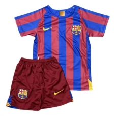 FC Barcelona Børn Hjemmebanetrøje Retro 2005-06 Fodboldsæt