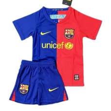 FC Barcelona Børn Hjemmebanetrøje Retro 2008-09 Fodboldsæt