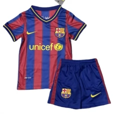 FC Barcelona Børn Hjemmebanetrøje Retro 2009-10 Fodboldsæt