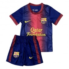 FC Barcelona Børn Hjemmebanetrøje Retro 2012-13 Fodboldsæt