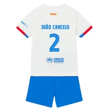 FC Barcelona Børn Joao Cancelo 2 Udebanetrøje 2023-24 Fodboldsæt