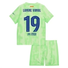 FC Barcelona Børn Lamine Yamal 19 Tredjetrøje 2024-25 Fodboldsæt