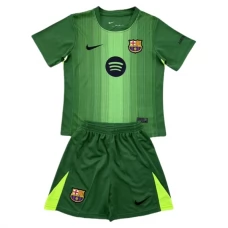 FC Barcelona Børn Målmand Hjemmebanetrøje 2025-26 Fodboldsæt