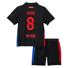 FC Barcelona Børn Pedri 8 Udebanetrøje 2024-25 Fodboldsæt
