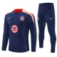 FC Barcelona Børn Træningssæt 2024-25 - 1-4 Zip Dark Blå