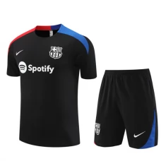 FC Barcelona Børn Træningstrøje Sæt 2024-25 - Shorts Sort