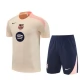 FC Barcelona Børn Træningstrøje Sæt 2025-26 - Shorts Beige
