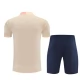 FC Barcelona Børn Træningstrøje Sæt 2025-26 - Shorts Beige