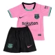 FC Barcelona Børn Tredjetrøje Retro 2020-21 Fodboldsæt