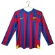 FC Barcelona Champions League Retro Hjemmebanetrøje 2005-06 Langærmet