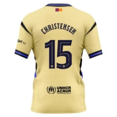 FC Barcelona Christensen 15 Udebanetrøje 2025-26 Fodboldsæt